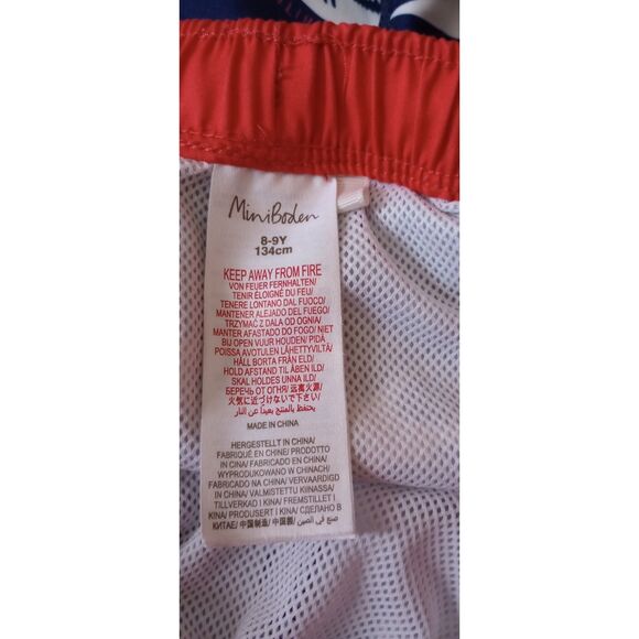 Mini Boden Boy's Size 8-9 Years Swim Trunks - Picture 5 of 8